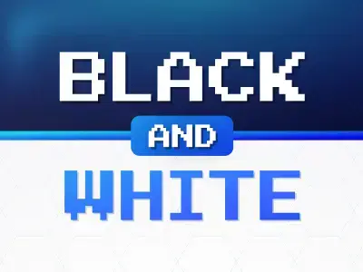 Black and White